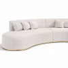 Bianca Round Modern Sofa