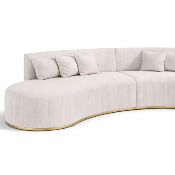 Bianca Round Modern Sofa