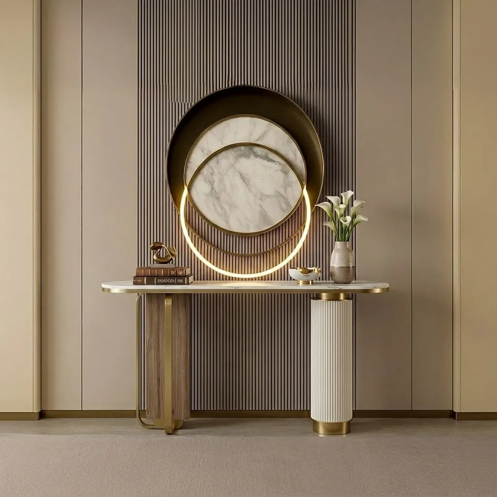 Capri console table