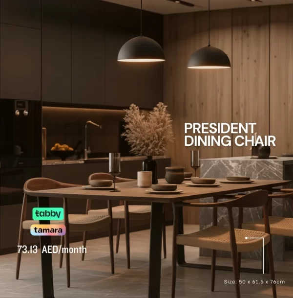 president dining chair