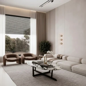 brown marble coffee table in uae