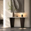 Dalton Walnut Marble Coffee Console Table - luxury furniture Dubai UAE