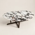 SILA LUXURY BROWN MARBLE COFFEE TABLE