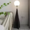 Black Resin Floor Lamp