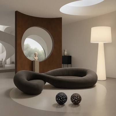 Large Arc Floor Lamp