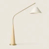 Alison Iron & Wood Floor Lamp | Majestic Home UAE
