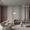 Tall Floor Lamp Alison Luxury Wooden Look Modern 195cm Elegant Lighting 2026