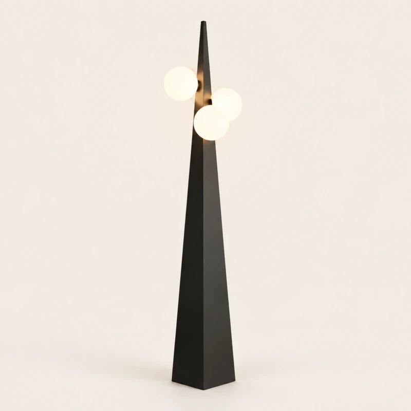 Blackon 3-Light Floor Lamp | Majestic Home UAE