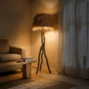 Modern Bamboo Floor Lamp - Woodi | Majestic Home UAE
