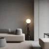 Olivina Modern Black Floor Lamp | Majestic Home UAE