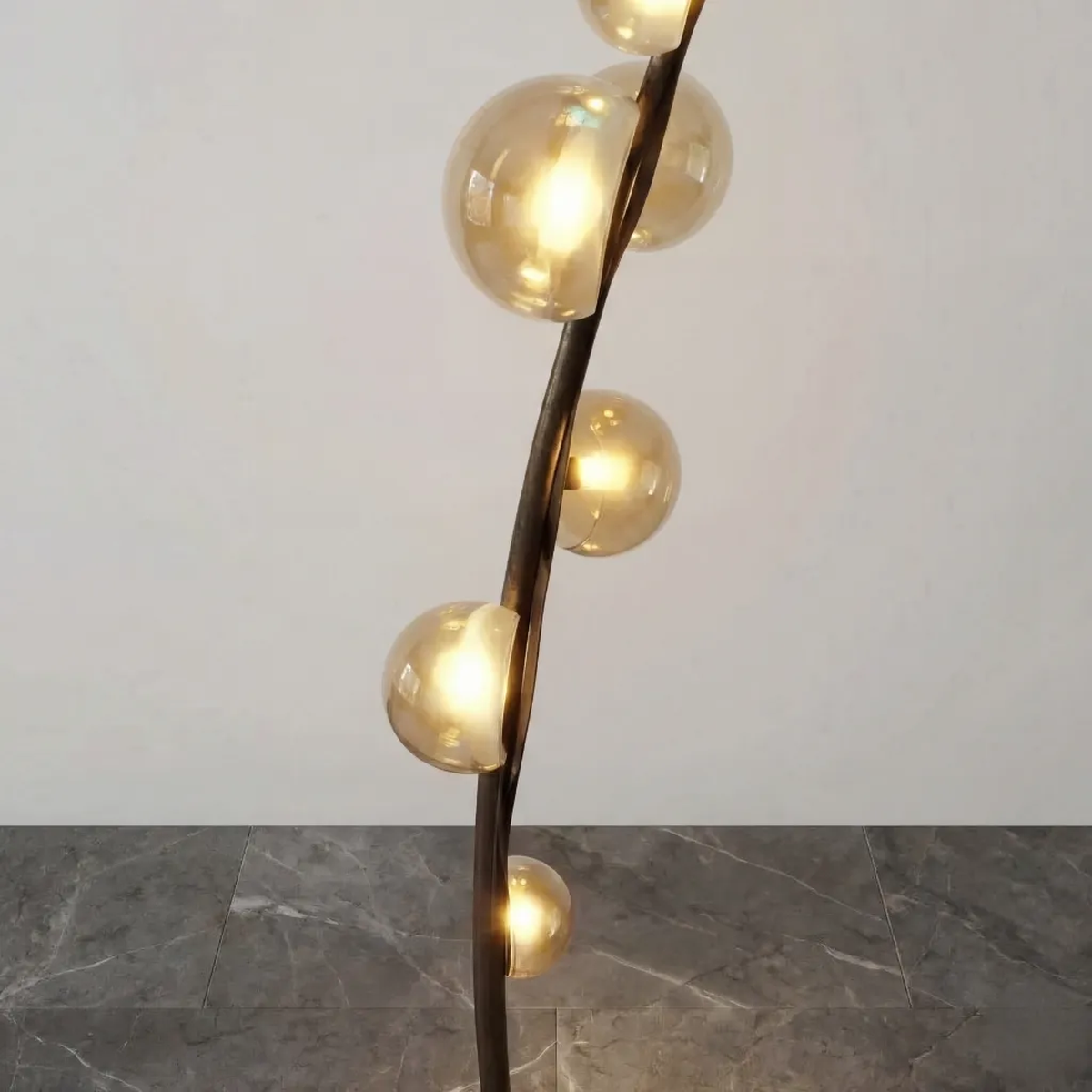 Minimalist Black Floor Lamp - Manila | Majestic Home UAE
