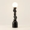 Olivina Modern Black Floor Lamp | Majestic Home UAE