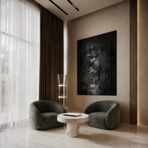 Modern Glass Floor Lamp by Ramila | Majestic Home