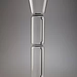 Ramila glass floor lamp