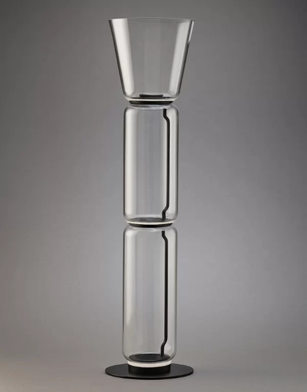 Ramila glass floor lamp