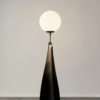 Black Resin Floor Lamp TANALI 145cm Modern Glass Luxury Standing Lamp 2026 UAE