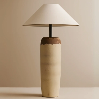 Pottery Floor Lamp