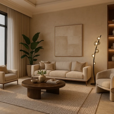 Minimalist Black Floor Lamp