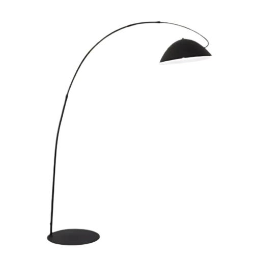 Black Arc Floor Lamp