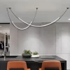 Long Black Pendant Light