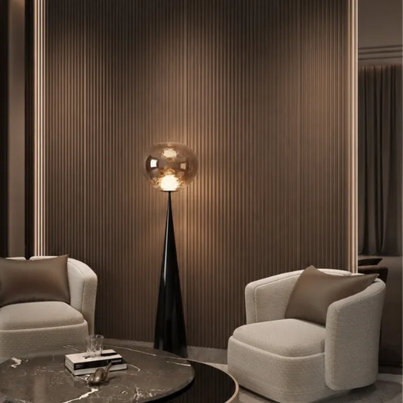 Modern Acrylic Floor Lamp - Alita | Majestic Home UAE