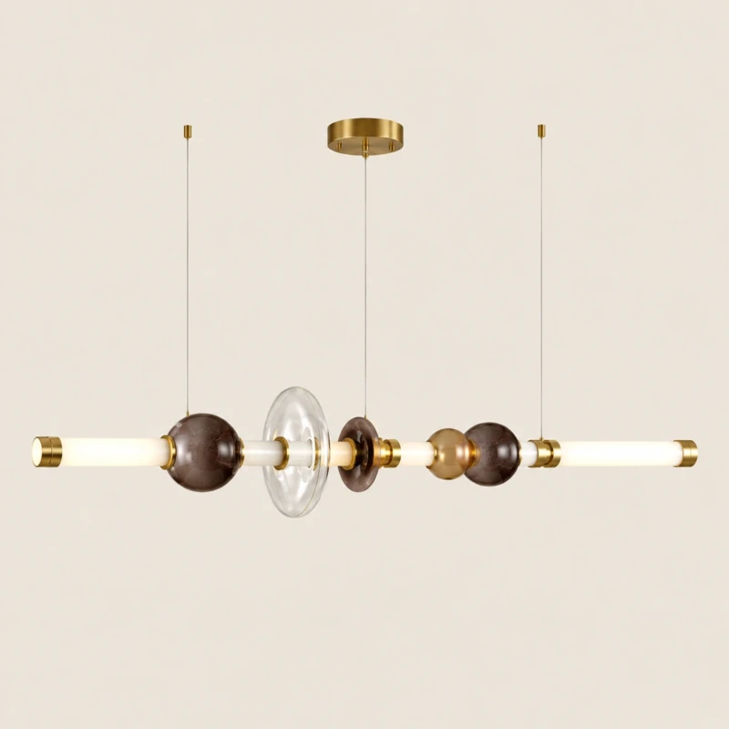 Modern LED Pendant Light AUDREY Stunning 3-Color 600mm Luxury Lighting UAE