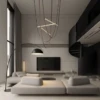 Arc Floor Lamp BALINA Black 190cm Modern Minimalist Industrial Standing Lamp 2026 UAE