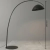 Balina Black Arc Iron Floor Lamp - luxury furniture Dubai UAE