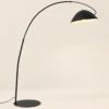 Arc Floor Lamp BALINA Black 190cm Modern Minimalist Industrial Standing Lamp 2026 UAE