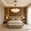 Long Gold Pendant Light