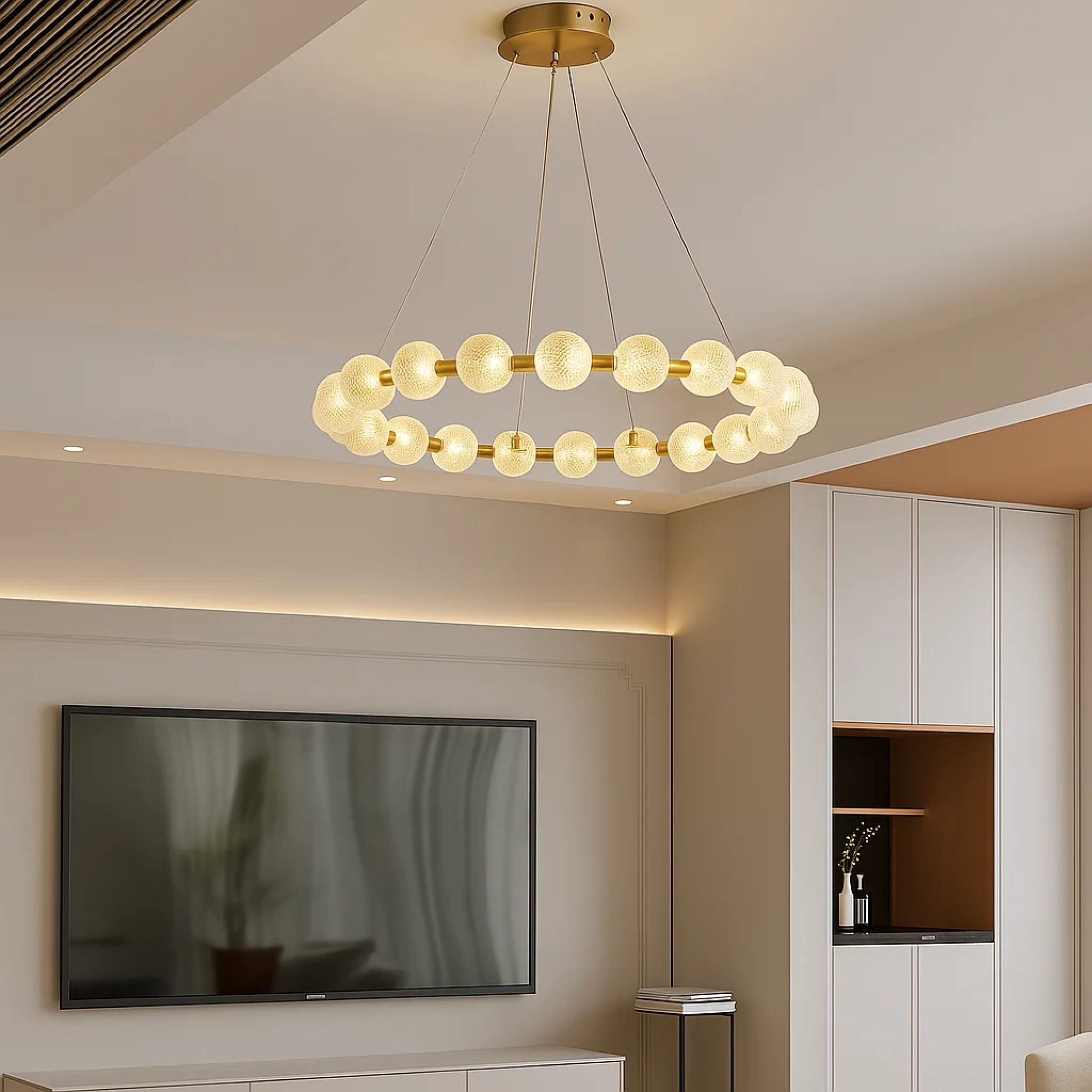 3 Color Pendant Light