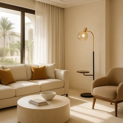 Black Marble Floor Lamp