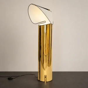 Gold Floor Lamp - Darin | Stainless Steel | Majestic Home UAE