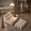 Walnut Floor Lamp LOCANA 195cm Modern Wood Look LED Standing Lamp 2026 UAE