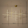 Karilla Aluminium Copper Pendant Light | Majestic Home UAE