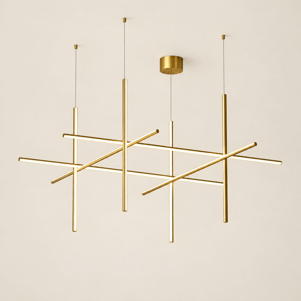 Karilla Aluminium Copper Pendant Light - luxury furniture Dubai UAE