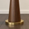 Locana Walnut Iron Floor Lamp - luxury furniture Dubai UAE