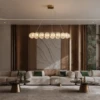3 Color Pendant Light LUME Stunning 80cm Smart LED Adjustable Lighting UAE