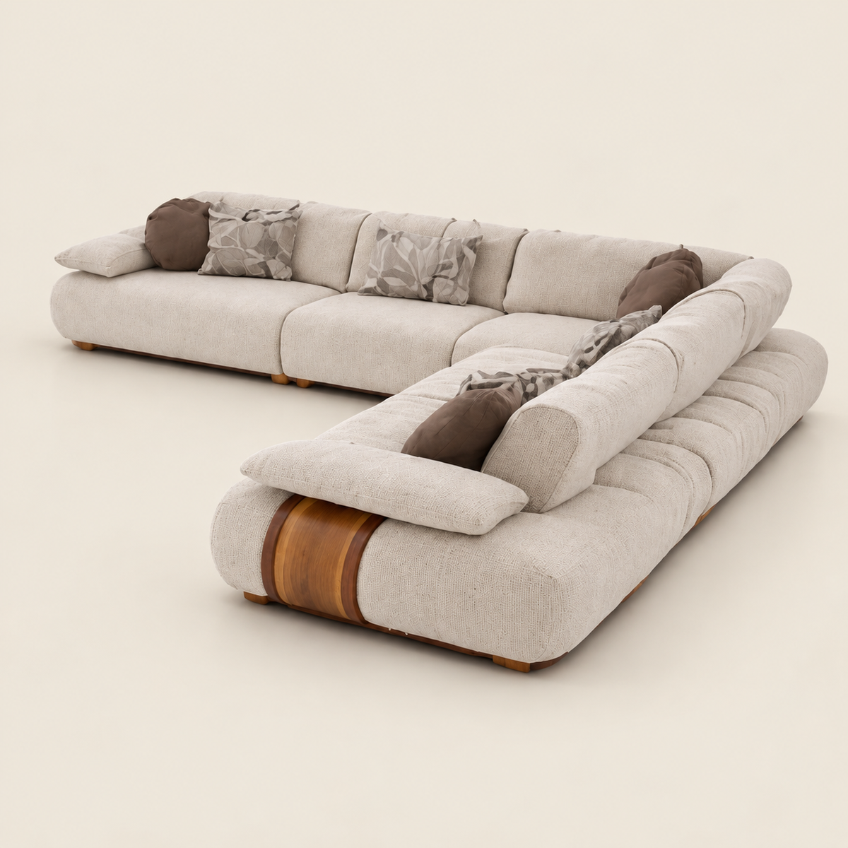 Ovana Sofa Set | Modern Modular Oversized L-Shaped…