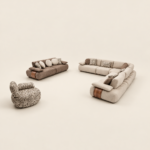 Ovana Sofa Set | Modern Modular Oversized L-Shaped Sectional Sofa