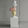 Stoni Modern Resin Floor Lamp - luxury furniture Dubai UAE