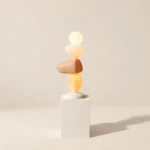 Stoni Modern Resin Floor Lamp