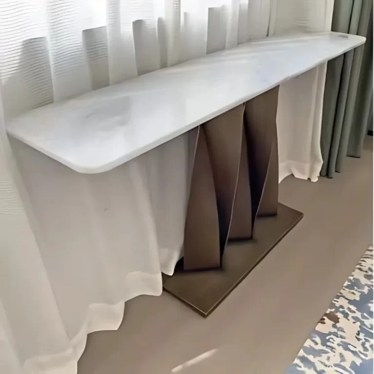Marble Gold Console Table