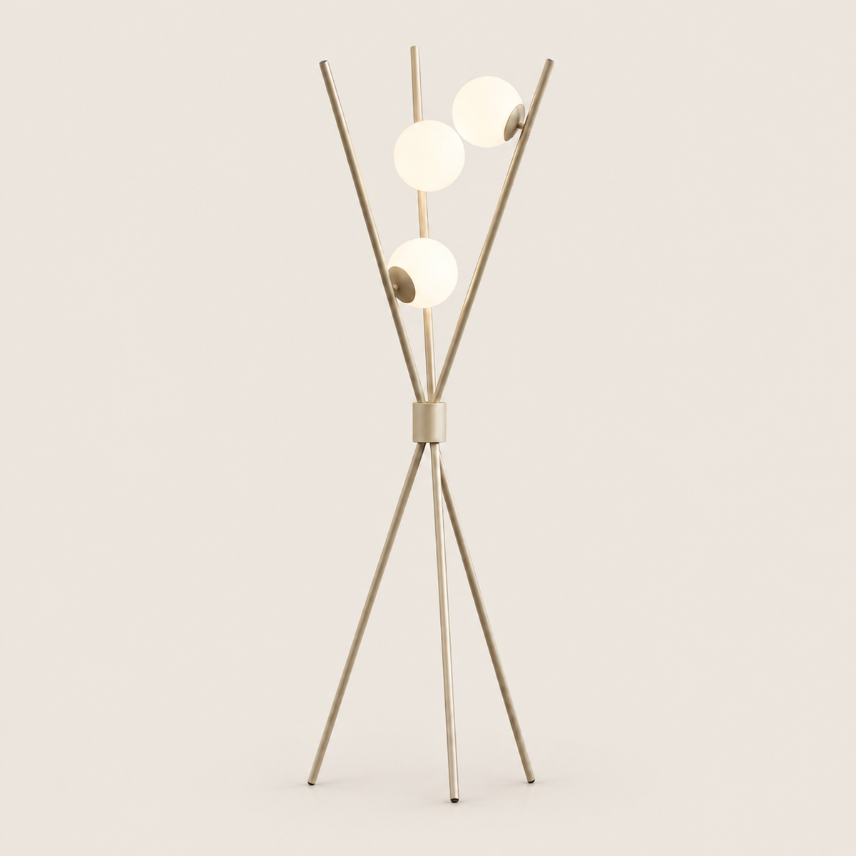 Xami Gold Metal Floor Lamp