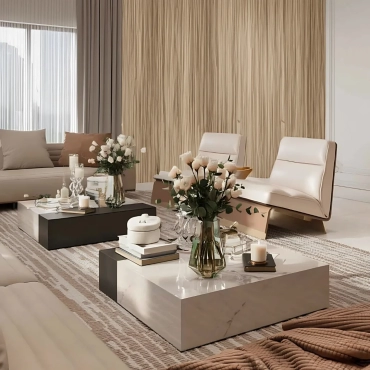 HALONI SINTERED STONE COFFEE TABLE