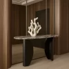 Marble Steel Console Table
