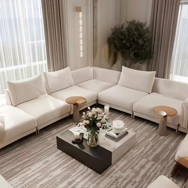 HALONI SINTERED STONE COFFEE TABLE