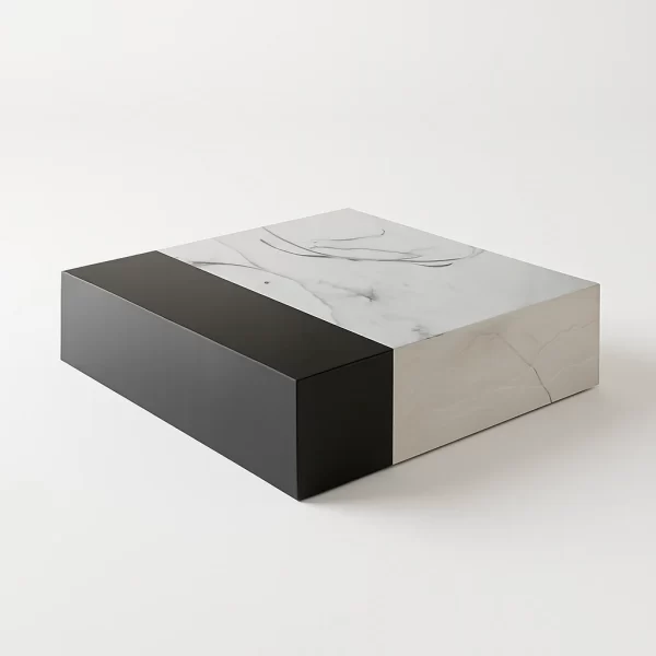 White Sintered Coffee Table