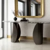 Marble Steel Console Table