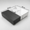 Haloni Coffee Table | Stunning White Sintered Luxury Coffee Table (2026)